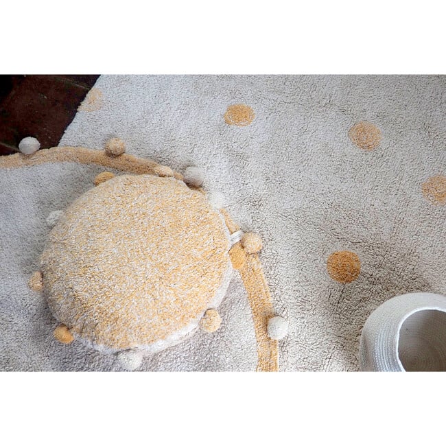 Bubbly Washable Rug, Natural/Honey - Rugs - 8