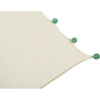 Bubbly Baby Blanket, Natural/Green - Blankets - 3