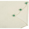 Bubbly Baby Blanket, Natural/Green - Blankets - 4