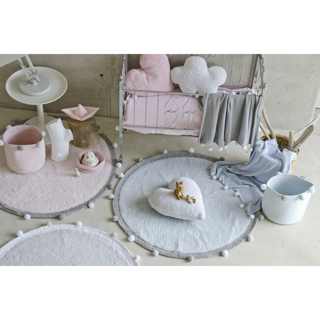 Bubbly Baby Basket, Blue - Storage - 6