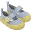 Mini Basic Slip On, Blue Yellow - Slip Ons - 1 - thumbnail
