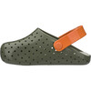 Baby Furadinha Babouche, Green Orange - Sandals - 3