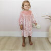 Raphael Velvet Dress, Pale Pink Crush - Dresses - 3