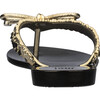 Mel Harmonic Chrome III, Black Gold - Sandals - 5