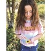 Happy Thoughts Crop T-Shirt, Tie Dye - Tees - 2