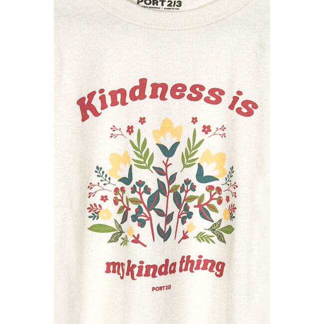 Kindness T-Shirt, Ivory - Tees - 3