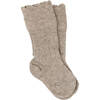Olivia Knee High, Oatmeal - Socks - 1 - thumbnail