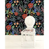 Carly Home Monkey Garden Removable Wallpaper, Black Multi - Wallpaper - 2