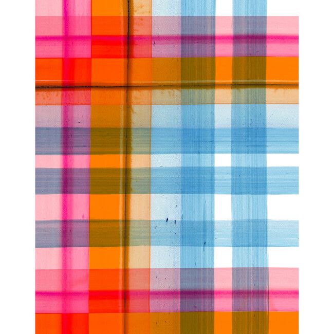 Carly Home Plaid Plaid Traditional Wallpaper, Aqua - Wallpaper - 3