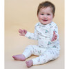 Printed Pajama Set, Unicorns - Pajamas - 3