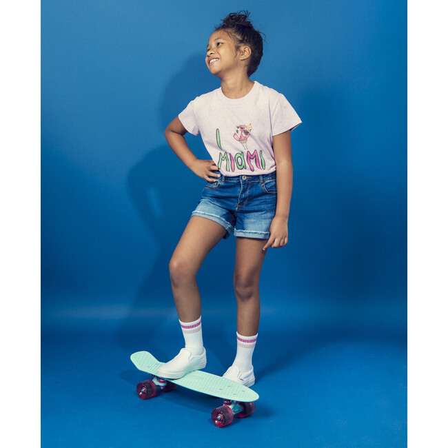 Miami T-Shirt, Purple - Tees - 2