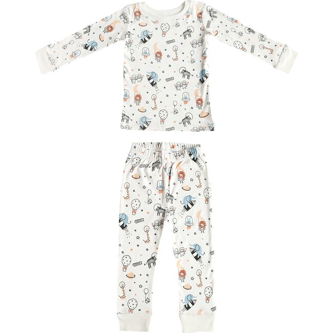 Printed Pajama Set, Space Dodo Banana Sleepwear