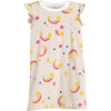 Rainbow Flutter Sleeve Loungewear Dress - Loungewear - 1 - thumbnail