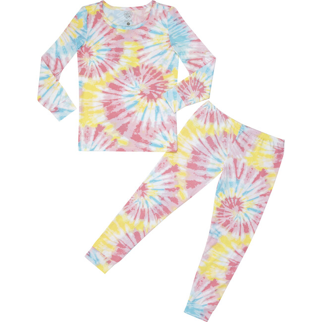 Pajamas, Cotton Candy Tie Dye - Pajamas - 1