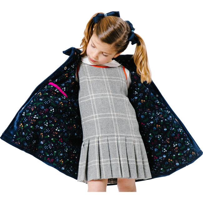 Classic Party Coat, Navy - Jackets - 3