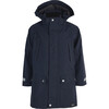 Kids Parka From The Sea, Navy - Raincoats - 1 - thumbnail