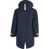 Kids Parka From The Sea, Navy - Raincoats - 2