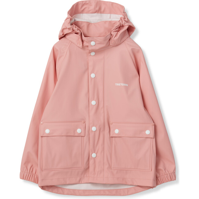 Kids Wings Raincoat, Light Rose - Raincoats - 1