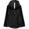 Kids Packable Jacket and Pants Rainset, Black - Raincoats - 3