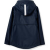 Kids Packable Jacket and Pants Rainset, Navy - Raincoats - 3