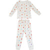 Printed Pajama Set, Fries and Shakes - Pajamas - 1 - thumbnail