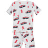 Firetrucks Short Pajama Set - Pajamas - 2