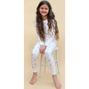 Printed Pajama Set, Fries and Shakes - Pajamas - 3