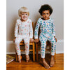 Printed Pajama Set, Fries and Shakes - Pajamas - 4
