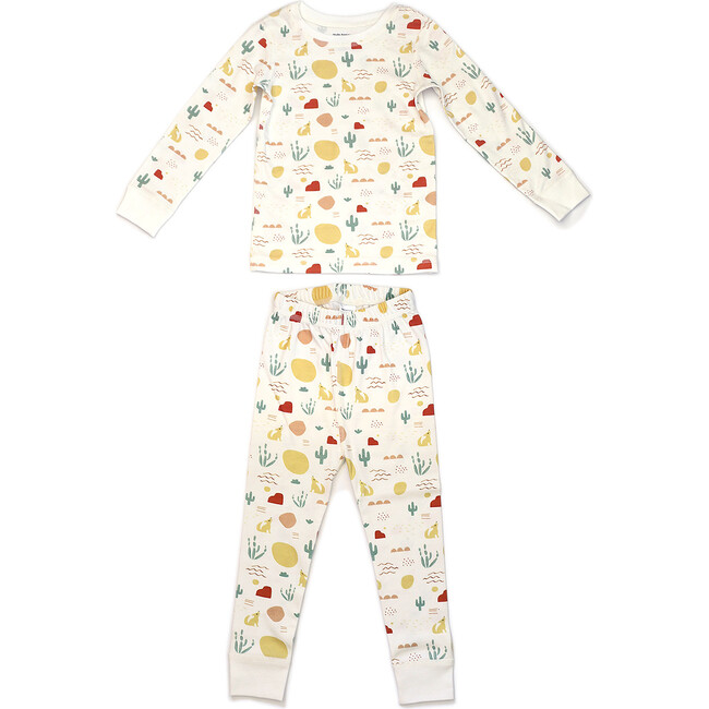 Printed Pajama Set, Desert - Dodo Banana Sleepwear | Maisonette