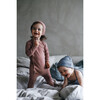 Cotton Romper & Bonnet Bundle, Rosewood - Mixed Apparel Set - 2