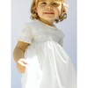 Eloise Smocking Dress, Ivory Batiste - Dresses - 2