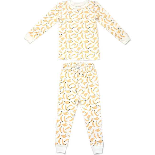 Printed Pajama Set, Bananas