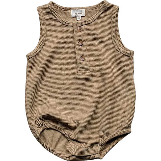 The Seeker Romper, Camel - Rompers - 1