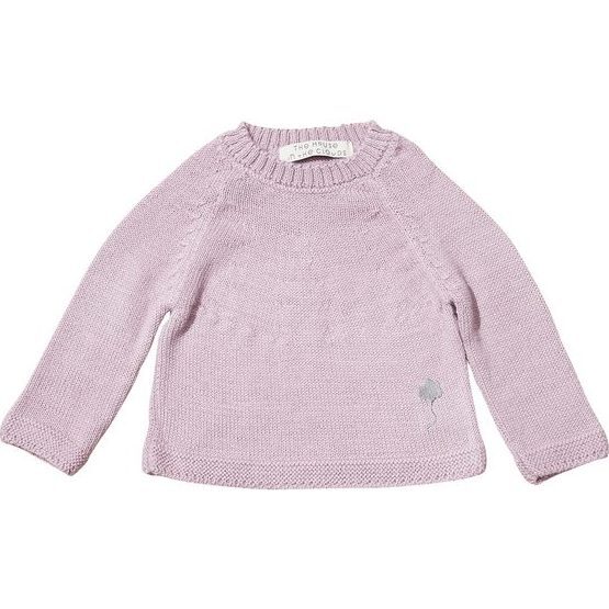 The Neel Sweater in Alpaca, Cumulus Pink - Sweaters - 1