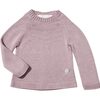 The Neel Sweater in Cotton, Cumulus Pink - Sweaters - 2