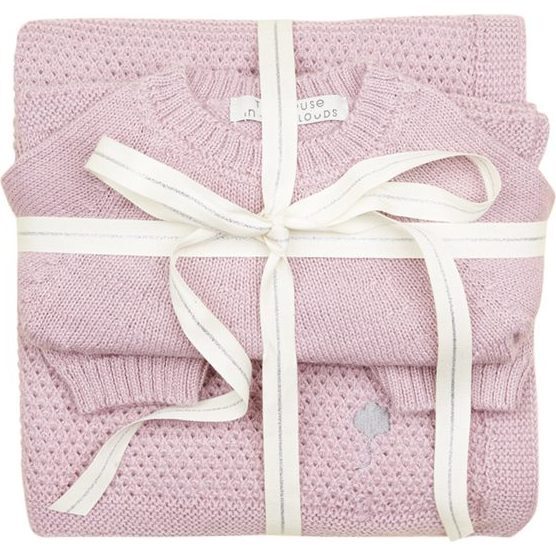 The Neel Travel Set in Alpaca, Cumulus Pink - Loungewear - 1