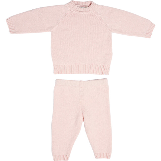 The Neel Travel Set in Cashmere, Evening Pink - Mixed Apparel Set - 1