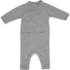 The Neel Travel Pyjama in Cashmere, Morning Grey - Pajamas - 1 - thumbnail
