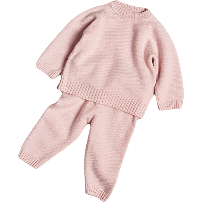 The Neel Travel Set in Cashmere, Evening Pink