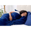 Single Gravity Blanket, Navy - Blankets - 3