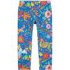 Mountain Folk Tiska Leggings, Blue - Leggings - 1 - thumbnail