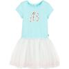 Tulle Skirt Dress, Blue - Dresses - 1 - thumbnail