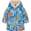 Lama Landscape Cobble Coat, Blue - Jackets - 1 - thumbnail