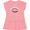 Winking Eye Dress, Pink - Dresses - 2
