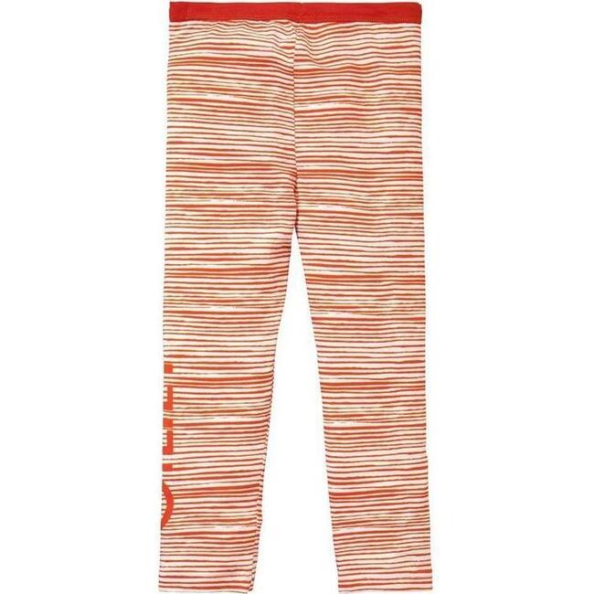 Stripe Taski Leggings, Red