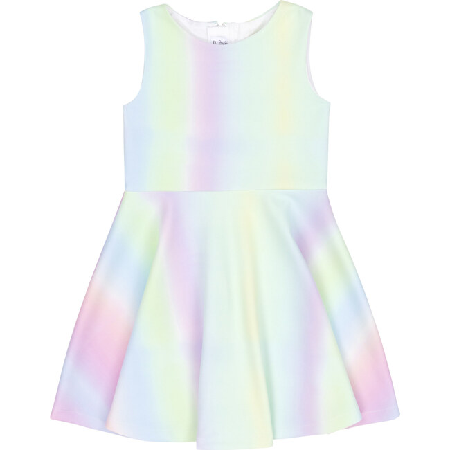 Rainbow Neoprene Dress, Multi - Dresses - 1