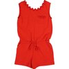 Romper, Red - Rompers - 1 - thumbnail
