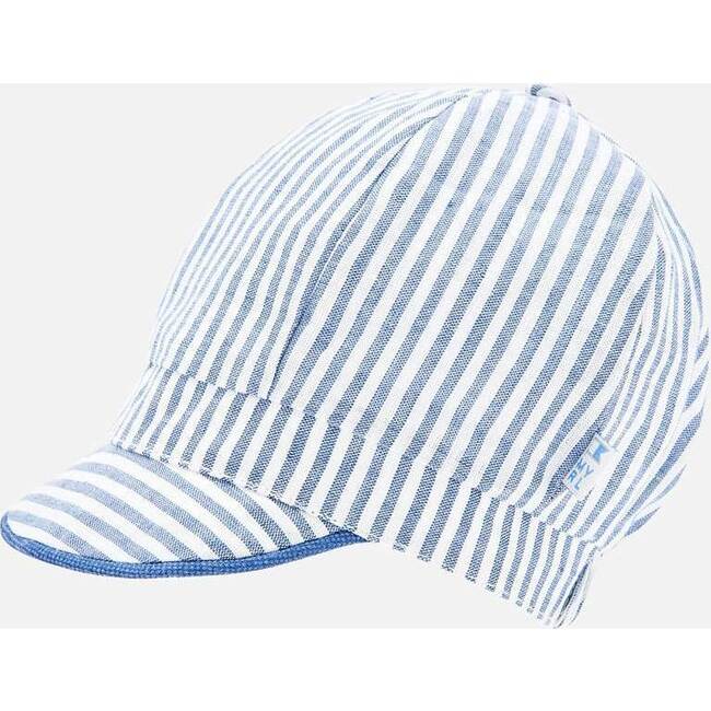 Pin Striped Cap, Blue