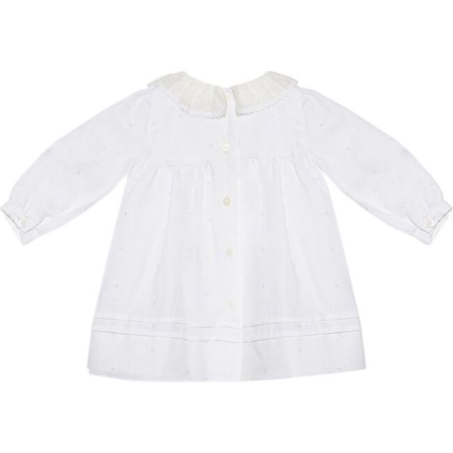 Ecru Dots Baby Dress - Dresses - 2