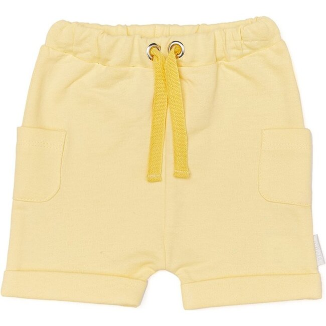 Playtime Drawstring Shorts, Yellow